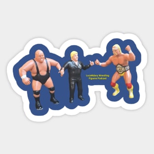 LeJeNdary Wrestling Figures Podcast Big Blue 2 Sticker